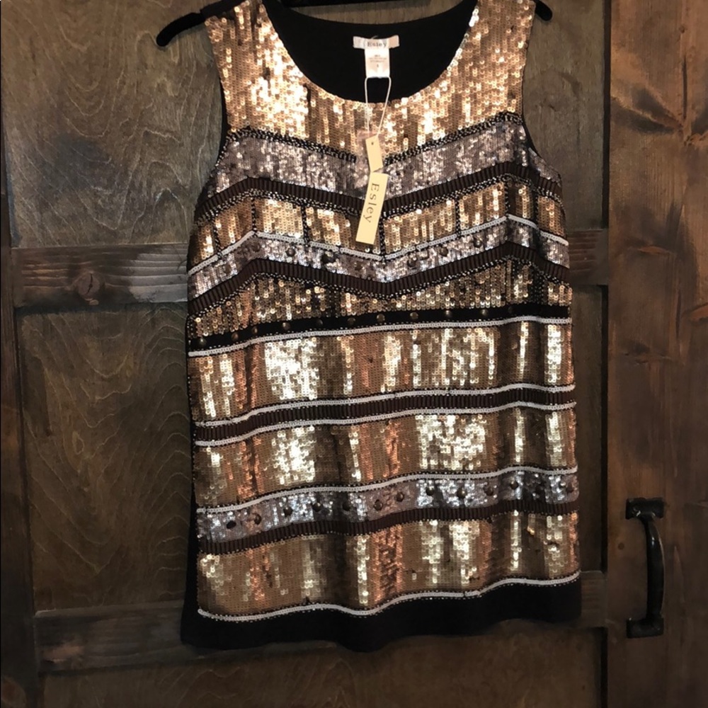 Elsey brand sequin top